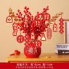 Vaso Ornamentado Saco da Sorte de Resina Saco de Dinheiro Espigas de Trigo Frutas Vermelhas Sala de Estar Feng Shui Decoração de Inauguração Sala de Estar Prosperidade Decoração de Casa