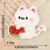 Parche de Bordado de Conejo de Peluche Autoadhesivo Original Dibujos Animados Accesorios para Ropa Decoración de Funda de Teléfono Parche de Tela en Stock