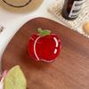 Novo Presilha Série Frutas, Divertida Presilha de Maçã Pêssego Tubarão, Presilha de Cabelo Doce Elegante para Mulheres na Parte de Trás da Cabeça