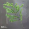 Folhas de samambaia artificiais e plantas verdes para decoração, acessórios para cena de casamento, plantas artificiais para decoração de interiores