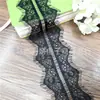 Encaje de pestañas de 8 cm para accesorios de ropa teñidos, pijamas, camisolas, leggings, encaje