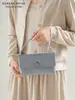 Estilo Coreano Nicho Otoño/Invierno Nuevo Gamuza Flocado Bolsa para Teléfono Plegable Venta Caliente Transfronteriza Bolso de Mano Versátil Retro de Alta Gama