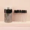 Escova de Cílios com Haste de Cristal, Extensão de Cílios, Pente Descartável para Cílios, Escova para Cílios, Pequena Escova Espiral, Pincel para Sobrancelhas, Beleza