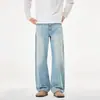 OT Ropa de Hombre 2026 Otoño Nuevo Jeans de Mezclilla Lavada Moda Masculina Retro Americano Clásico Casual Pantalones Rectos