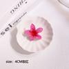 Venta Caliente Transfronteriza 6cm Lindo Clip de Pato Plumeria Clip de Encaje Bauhinia Clip de Flor Rosa Clip para Flequillo Lateral
