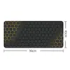 Alfombrilla de Ratón para Gaming Minimalista Extra Grande, Alfombrilla Antideslizante Grande para Teclado para Laptops de Gaming, Uso de Oficina, Tamaño Grande