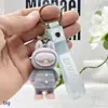 Llavero de Labubu Muñeco de Peluche Colgante Labubu Transfronterizo Colgante para Mochila Escolar Muñeco de Caja Sorpresa Labubu Flocado