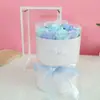 Regalo de San Valentín, Ramo de Flores de Jabón Simuladas de 19 Rosas, Regalo del Día de la Madre, Ramo de Flores Eternas con un Toque de Lujo