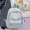 Mochila de estilo casual y simple para estudiantes mujeres, gran capacidad, ligera, versátil, mochila diaria estilo universitario 2026