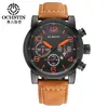 Reloj para Hombre OCHSTIN/Augusten de Tres Ojos Falsos Deportes al Aire Libre Resistente al Agua Estudiante para Hombre