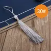 Atacado de Fábrica Ornamento Pendurado Estilo Antigo Marcador de Página Leque Festivo Tassel Colorido Embalagem Presente Cortina Pequeno Tassel