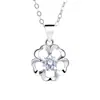 Joias de Prata Esterlina S925 Nicho Versátil Moda Pingente de Rosa Simples Elegante Feminino Colar de Diamante Único Corrente da Clavícula