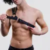 Cinturón Arnés Punk Bondage Casual de Negocios para Hombre Unisex Accesorios de Performance Versátil de Moda Cadena de Cintura de Cuero
