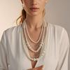Moda Exagerada Europea y Americana Acrílico Cuentas Transparentes Collar de Perlas Collar Transfronterizo Mujeres 9270
