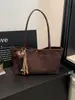 Bolso casual de gran capacidad transfronterizo para mujer, nuevo bolso de hombro vintage esmerilado 2026, bolso tote versátil de nicho para el día a día