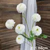 Flores de Casamento Brancas Simulação Flores de Casamento Arranjo de Cena Flores Artificiais Paisagismo Flores de Fileira no Chão Decoração Suave Arte Floral Arranjo de Flores Rosas