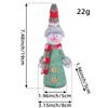 Adornos de Muñecas Tejidas de Navidad al por Mayor Decoraciones para Árbol de Navidad 2026 Juguetes de Felpa Transfronterizos Adornos Colgantes de Navidad