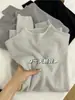 Suéter suave y cómodo de cuello alto pequeño para mujer, prenda interior sencilla, camiseta base de punto de cuello medio-alto, top de invierno, Otoño 2025