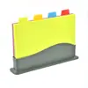 Amazon Conjunto de Tábuas de Corte Classificadas Espessas Doméstica pp Tábua de Corte Conjunto de Tábuas de Corte de Plástico Tábua de Corte para Frutas
