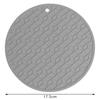 Diseño original de fábrica almohadilla de silicona para aislamiento térmico olla Tazón Cuchara posavasos panal almohadilla anti-planchado redondo cuadrado resistente a altas temperaturas mantel individual