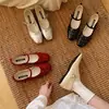 Zapatos Planos Mary Jane para Mujer, Estilo Retro Francés, Zapatos Versátiles de Boca Baja, Nuevos Mocasines Planos Primavera/Verano 2026