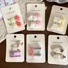 Presilha de Cabelo Flor de Renda Doce para Crianças, Grampo, Presilha Lateral, Presilha para Franja