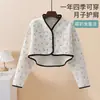 Xiyue Outono/Inverno Novo Estilo À Prova de Frio Algodão de Ar Xale de Manga Longa para Mães Pós-Parto Xale Pós-Parto Engrossado Quente
