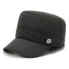 Gorro Cálido de Invierno para Hombre, Gorro Lei Feng para Hombres de Mediana Edad y Mayores, Gorra de Béisbol Gruesa con Protección para las Orejas para Exteriores, Gorra Gruesa de Padre
