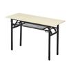Mesa plegable, mesa de conferencias, mesa larga, escritorio de capacitación, mesa de comedor sencilla, mesa de clavos, escritorio rectangular para el hogar