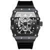 Reloj Popular Transfronterizo de Transmisión en Vivo Marca Binbang para Hombre de Silicona Forma de Barril Luminoso Moda Deportiva