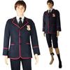 Uniforme Masculino da Umbrella Academy Fantasia Cosplay Halloween Performance de Palco Estilo Academia