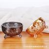 Tigela de triângulo engrossado em relevo Salad Bowl esculpido estilo dragão tigela de café da manhã Household Fruit Dessert Bowl Bird's Nest Bowl