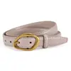 2026 Cinturón de Cuero Genuino Nuevo para Mujer Hebilla de Aleación Retro Moda Negocios Accesorio de Gama Alta Wenzhou En Stock Lujo Ligero