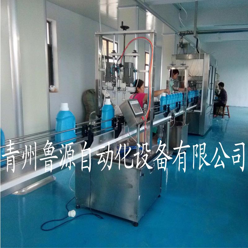 洗衣液灌装拧盖机
