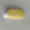 Botella dispensadora de plástico para viajes Se puede usar en aviones, Champú, Gel de ducha, Artefacto de viaje, Muestras portátiles de cuidado de la piel Botella vacía