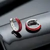 Brincos de Argola Cruzados de Zircônia Transfronteiriços para Homens, Brincos de Argola Lisos, Presilhas de Orelha de Raio, Pingentes de Orelha, Acessórios de Orelha para Mulheres, Amostra de Live do TikTok