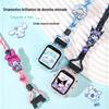Adequado para Relógio Telefone Infantil Mi Tu Lanyard Luminoso de Desenho Animado Capa Protetora 7A Pulseira 5c 6c Pescoço S1 Conjunto 7