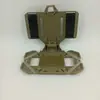 Colete Tático Dobrável Suporte para Celular Móvel Placa de Navegação para Celular no Peito Montagem Molle Conveniente Placa de Suspensão para Celular no Peito