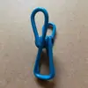 Clipes Coloridos Multicoloridos Revestidos de Plástico para Secar Roupas e Meias, Prendedores de Roupa Verdes Ecologicamente Corretos e Duráveis, Clipes à Prova de Vento