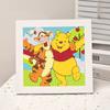 Animación de Dibujos Animados Nueva Pintura de Diamantes Kuromi DIY Juguetes de Pintura de Diamantes Hechos a Mano para Niños con Marco de Fotos Mesa Regalo
