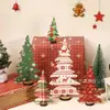 Adornos de Madera Navideños de Venta Caliente Transfronteriza, Decoraciones para Árbol de Navidad para Escaparates, Mostradores, Hoteles y Centros Comerciales, Productos para Árbol de Navidad