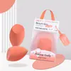 Comercio Exterior Marian Huevo de Belleza Delicado Q-Elástico Doble Uso Seco y Húmedo Esponja Suave Amigable con la Piel No Absorbente de Polvo Herramienta de Esponja para Maquillaje