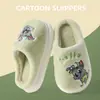 Pantuflas de Algodón para Niños de Paw Patrol para Todas las Estaciones, Niños y Niñas, Perros Lindos de Dibujos Animados, Primavera y Otoño, Pantuflas de Casa para Interior