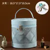 Nuevo Bolso Cubo Maillard Grande Estuche Cosmético Tridimensional Impermeable Bolsa de Maquillaje Bolso Multifuncional de Gran Capacidad para Mujer