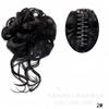 Agarre clipe barba longa anel de cabelo encaracolado temperamento preguiçoso pacote de cabelo preguiçoso rabo de galinha bagunçado enrolado ferro moda feminino botão anel de cabelo falso