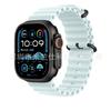 Adequado para Apple Watch Apple iWatch 5678910Se Ocean S11 Fivela Dupla Ultra2 Pulseira de Silicone
