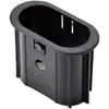 Acessórios para Equipamentos de Fitness Tubo Oval Plano Manga Interna Oca Manga de Diâmetro Variável Manga Deslizante de Plástico Bucha de Isolamento Pepa Leiduo