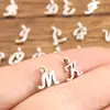 26 Colgantes Charms del Alfabeto Inglés Plata Antigua Venta al por Mayor DIY Aleación de Zinc Joyería Bolsos Accesorios para Teléfono Móvil