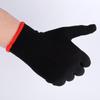 Luvas de Proteção do Trabalho, Luvas de Proteção do Trabalho em Nylon de Malha 13, Resistentes ao Desgaste, Confortáveis, Pretas, de Alta Qualidade, Respiráveis, Antiderrapantes, Poliéster para Uso no Trabalho