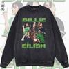 Sudadera con capucha desgastada y lavada de estilo retro de calle europea y americana para hombres y mujeres, moda urbana de primavera y otoño, estilo holgado y adelgazante.